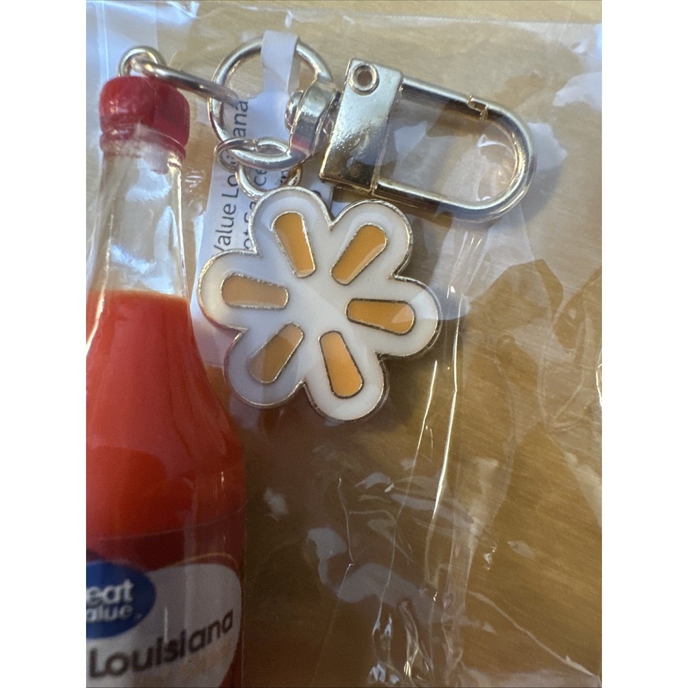 Walmart Great Value Louisiana Hot Sauce Bag Charm SparkShop New - Picture 5 of 5